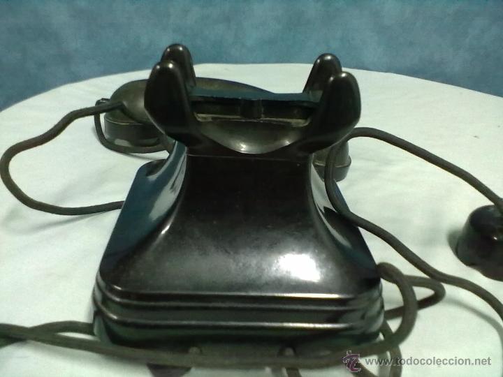 Tel&eacute;fonos: TELEFONO BAQUELITA TELEFONICA - Foto 5