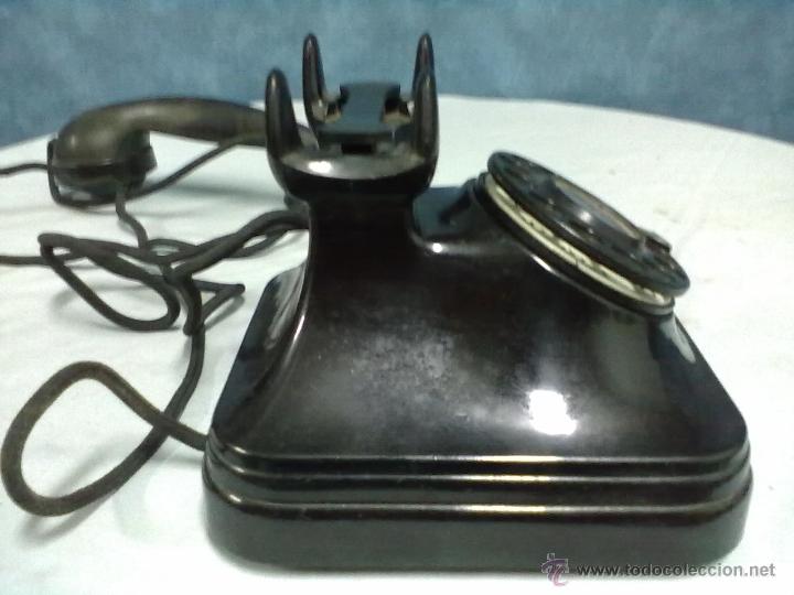 Tel&eacute;fonos: TELEFONO BAQUELITA TELEFONICA - Foto 6