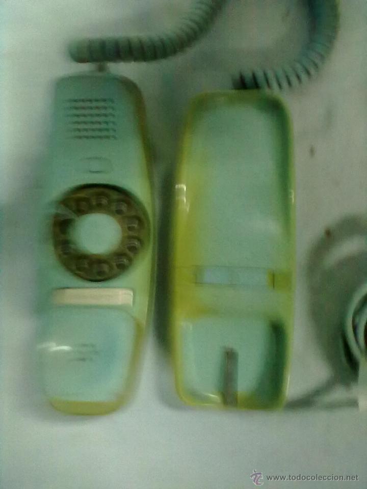 Tel&eacute;fonos: VINTAGE TELEFONO AZUL - Foto 2