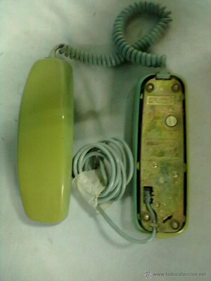 Tel&eacute;fonos: VINTAGE TELEFONO AZUL - Foto 3