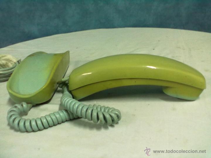Tel&eacute;fonos: VINTAGE TELEFONO AZUL - Foto 5