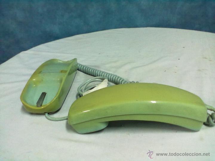 Tel&eacute;fonos: VINTAGE TELEFONO AZUL - Foto 7