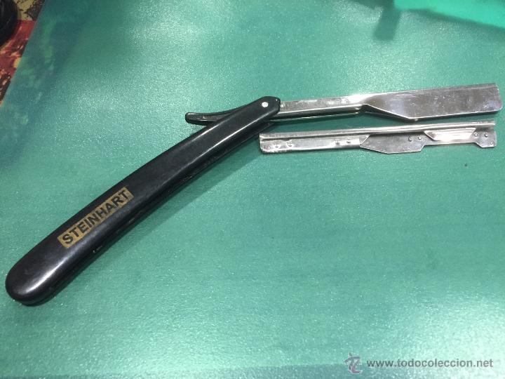 Antig&uuml;edades: rara shavette de afeitar marca STEINHART - Foto 4