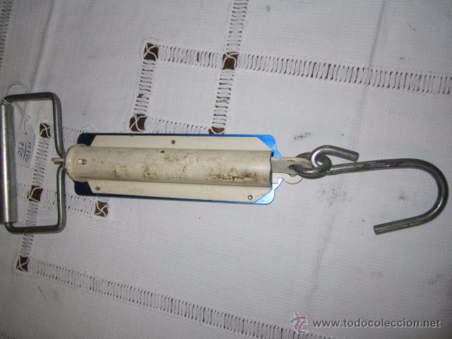 Antig&uuml;edades: Peso de bolsillo para maletas. 29 cms. - Foto 3