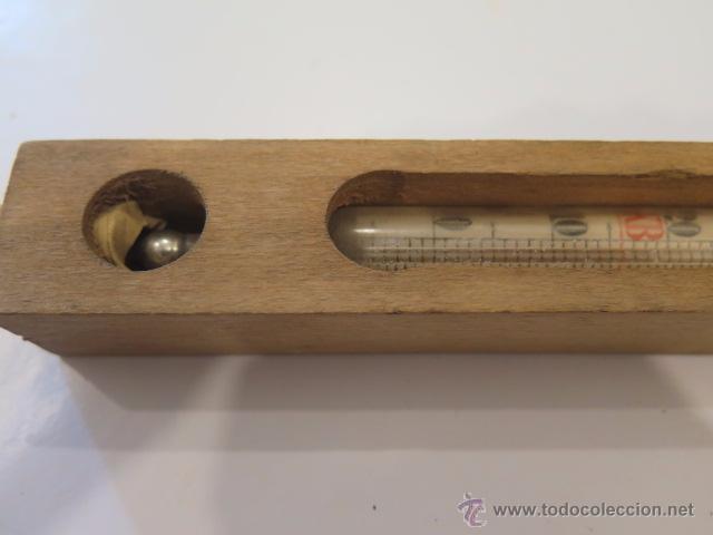 Antig&uuml;edades: Term&oacute;metro de ba&ntilde;o. 25 cm. Funciona - Foto 2
