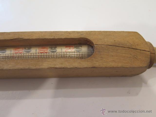 Antig&uuml;edades: Term&oacute;metro de ba&ntilde;o. 25 cm. Funciona - Foto 3