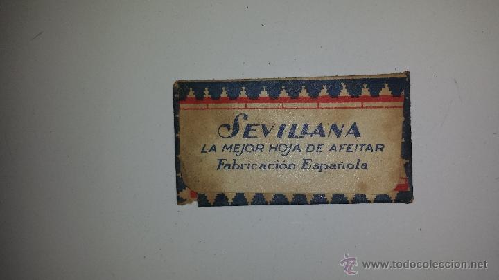 Antig&uuml;edades: SEVILLANA HOJA DE AFEITAR - Foto 2