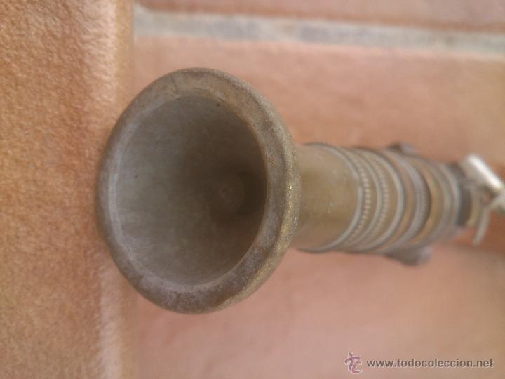 Antig&uuml;edades: ANTIGUA MANGERA Y BOCA DE RIEGO O DE BOMBERO DE BRONCE - Foto 4