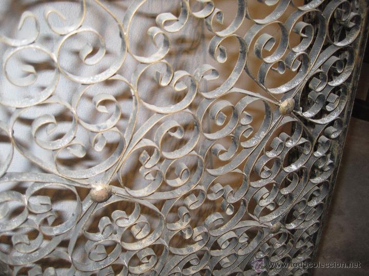 Antig&uuml;edades: BIOMBO ANTIGUO DE HIERRO - Foto 2