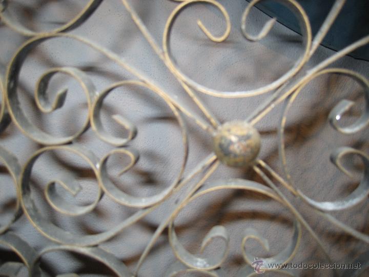 Antig&uuml;edades: BIOMBO ANTIGUO DE HIERRO - Foto 7