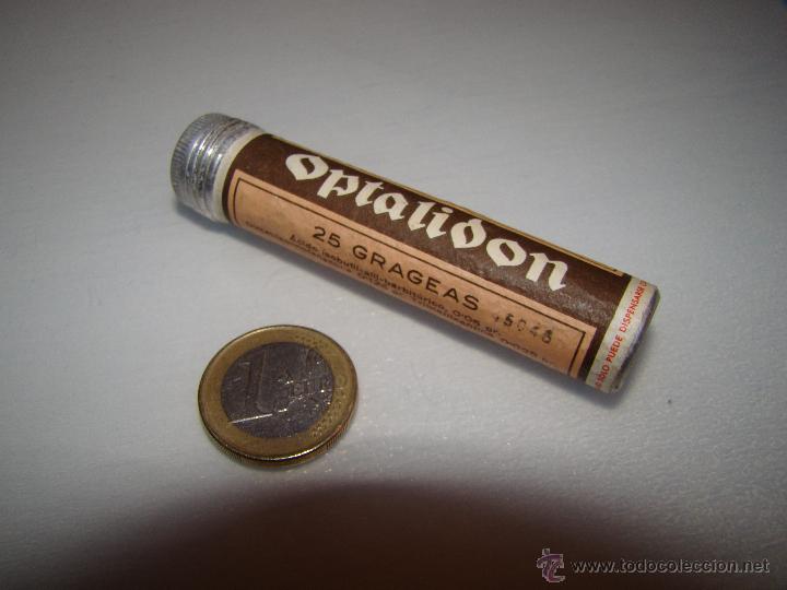 Antig&uuml;edades: Antiguo tubo de OPTALIDON - Foto 1