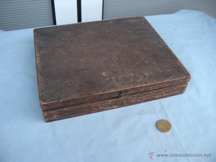 Antig&uuml;edades: ANTIGUA CAJA CON LETRAS DE PLOMO. - Foto 6