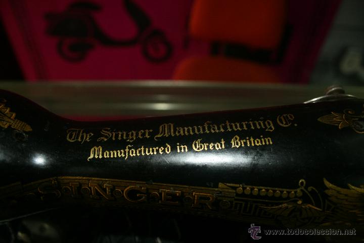 Antig&uuml;edades: M&Aacute;QUINA DE COSER SINGER - Foto 2