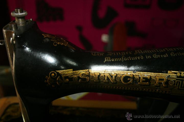 Antig&uuml;edades: M&Aacute;QUINA DE COSER SINGER - Foto 6
