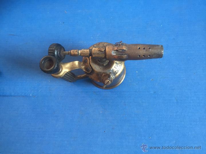 Antig&uuml;edades: SOPLETE DE BENCENO EN PERFECTO ESTADO - Foto 2