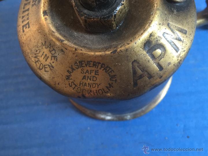 Antig&uuml;edades: SOPLETE DE BENCENO EN PERFECTO ESTADO - Foto 3