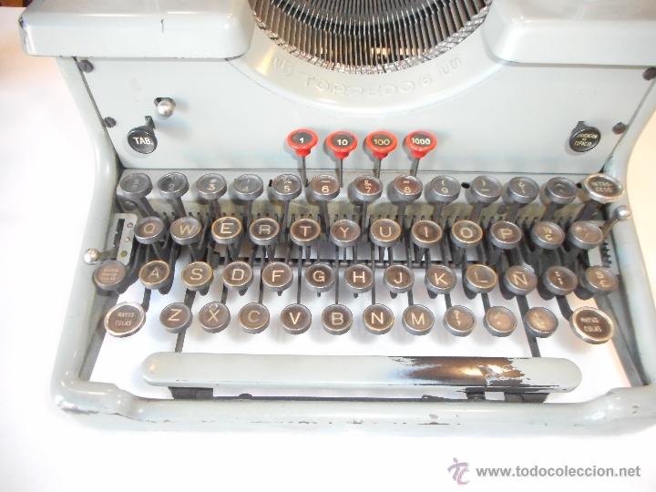 Antig&uuml;edades: M&aacute;quina de escribir Torpedo - Foto 2