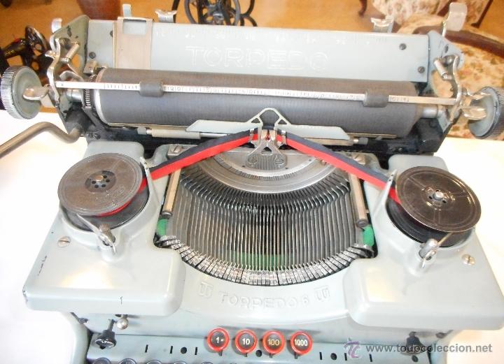 Antig&uuml;edades: M&aacute;quina de escribir Torpedo - Foto 3
