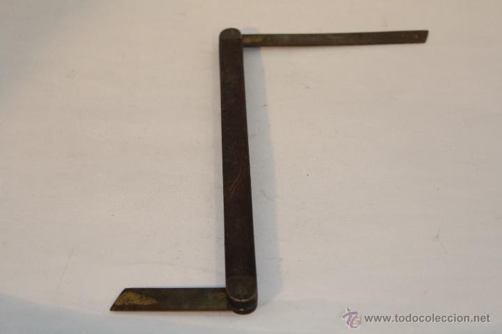 Antig&uuml;edades: calibre antiguo de laton - Foto 3