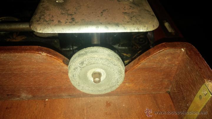 Antig&uuml;edades: MAQUINA DE COSER WHEELER & WILSON - Foto 8