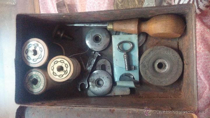 Antig&uuml;edades: MAQUINA DE COSER WHEELER & WILSON - Foto 9