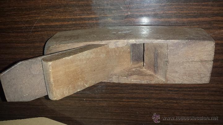 Antig&uuml;edades: CEPILLO MADERA CARPINTERIA - Foto 2