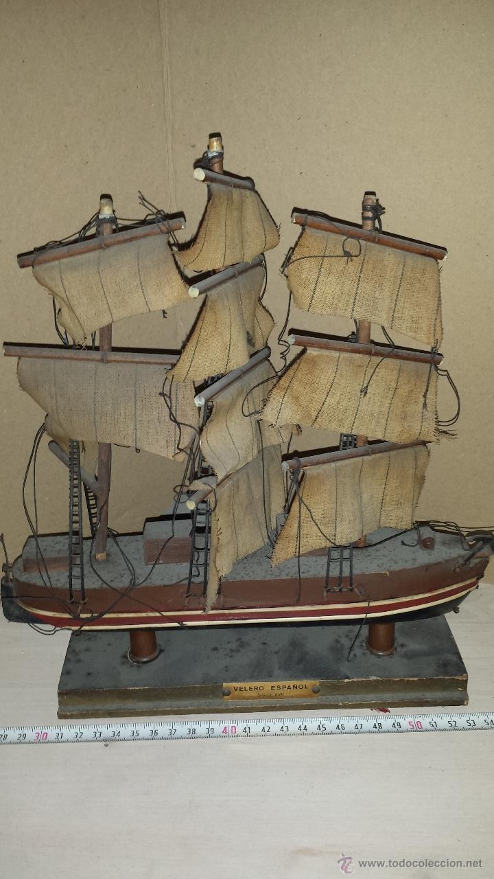 Antig&uuml;edades: VELERO ESPA&Ntilde;OL S.XVII - Foto 1