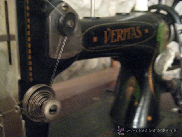 Antig&uuml;edades: MAQUINA DE COSER VERITAS - Foto 5