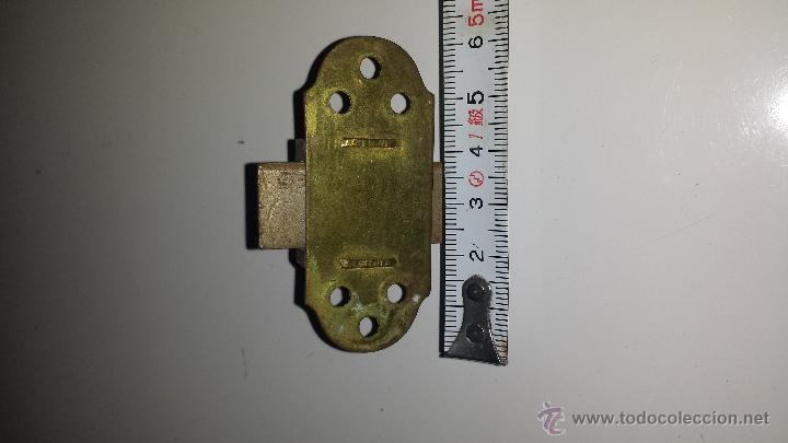 Antig&uuml;edades: PESTILLO ANTIGUO BRONCE - Foto 4