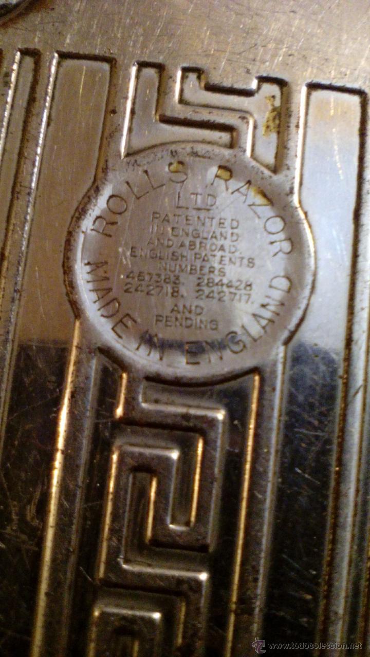 Antig&uuml;edades: ESTUCHE MAQUINILLA DE AFEITAR ROLLS RAZOR - Foto 5