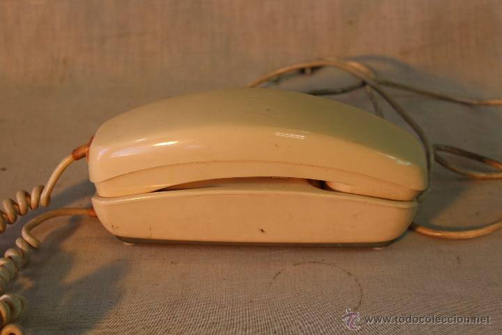 Tel&eacute;fonos: telefono gondola crema - Foto 3
