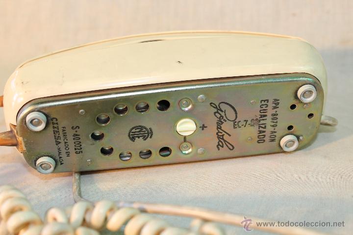 Tel&eacute;fonos: telefono gondola crema - Foto 4