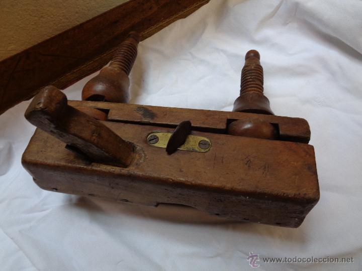Antig&uuml;edades: CEPILLO CARPINTERO ESQUINERO - Foto 9