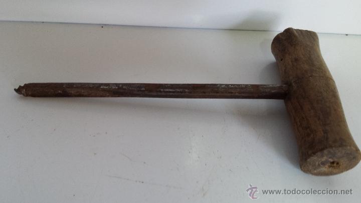 Antig&uuml;edades: ANTIGUA BARRENA DE 16 CM. - - Foto 3