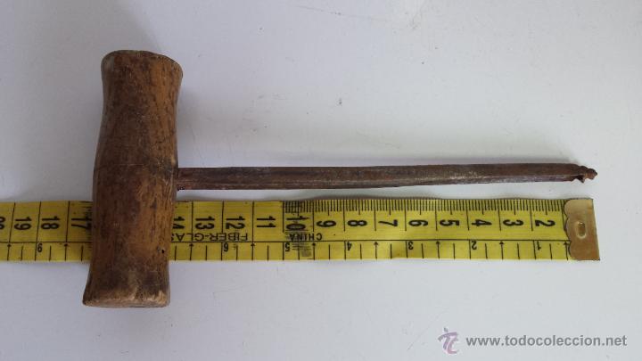 Antig&uuml;edades: ANTIGUA BARRENA DE 16 CM. - - Foto 4