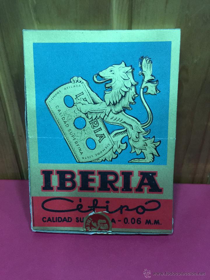 Antig&uuml;edades: CAJA COMPLETA DE CUCHILLAS IBERIA - Foto 2