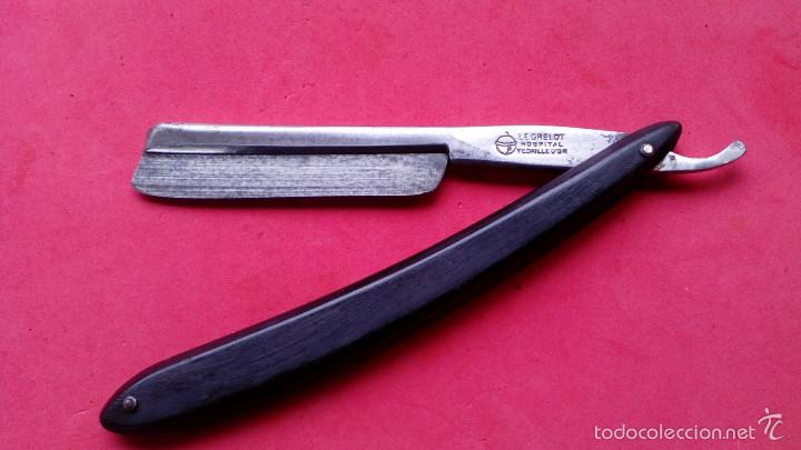 Antig&uuml;edades: NAVAJA DE AFEITAR DE BARBERO - Foto 1