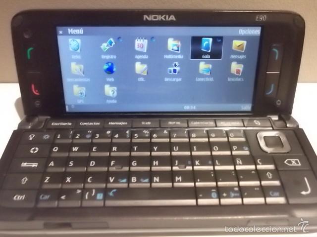 Tel&eacute;fonos: TELEFONO NOKIA E90 FUNCIONA BIEN,BARATO CON SU CARGADOR - Foto 3