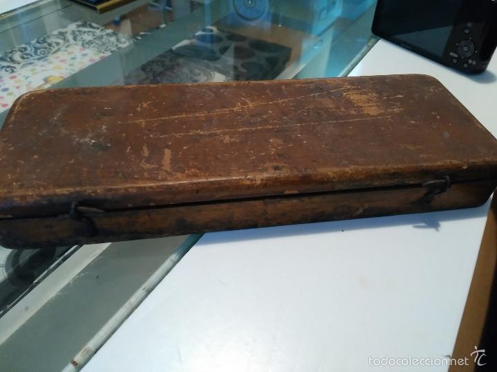Antig&uuml;edades: JUEGO TERRAJES DERBY  EN CAJA MADERA - Foto 8