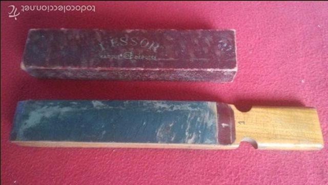 Antig&uuml;edades: ANTIGUO AFILADOR NAVAJA DE BARBERO - Foto 3