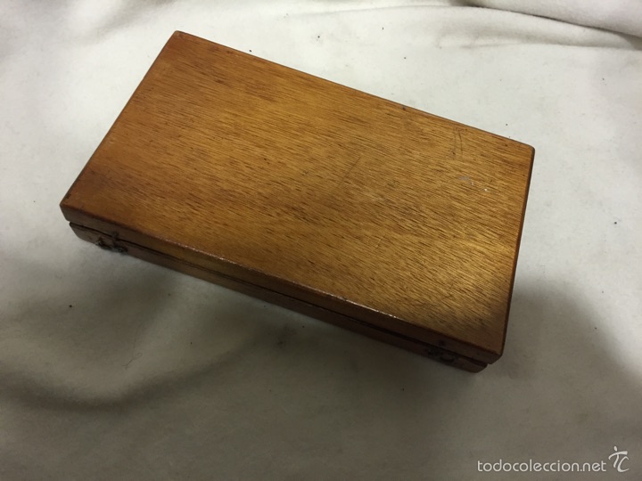 Antig&uuml;edades: Caja juego de compases - Foto 2