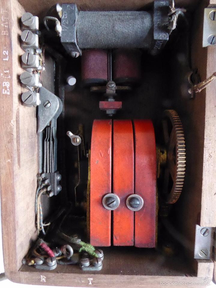 Tel&eacute;fonos: TELEFONO MUY ANTIGUO DE MAGNETO - Foto 7