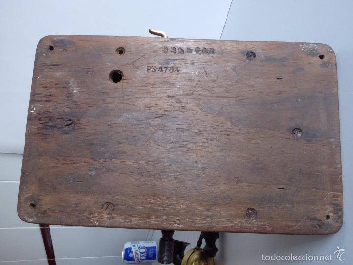 Tel&eacute;fonos: TELEFONO MUY ANTIGUO DE MAGNETO - Foto 9