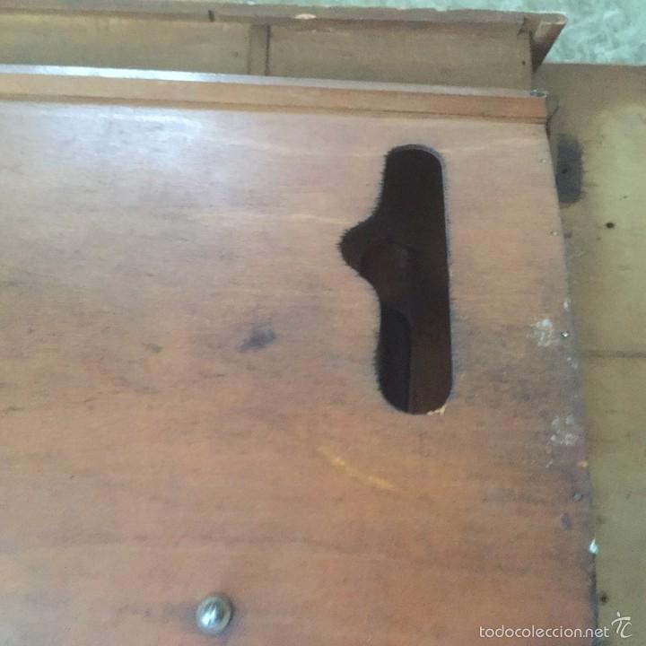 Antig&uuml;edades: cajon de madera maquina singer o otas - Foto 10