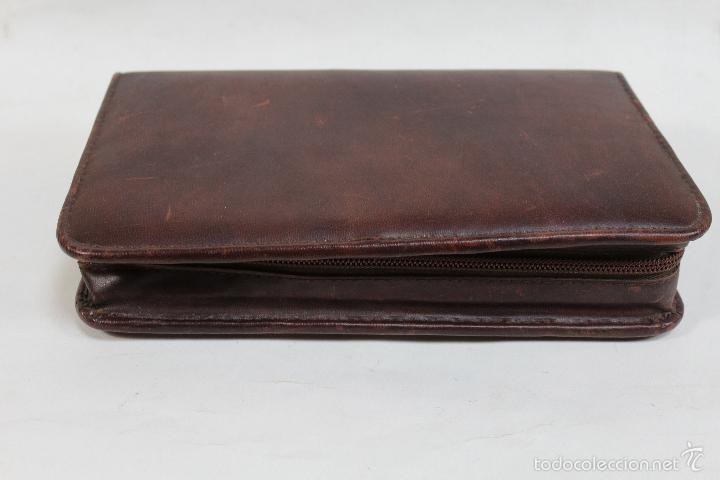 Antig&uuml;edades: ESTUCHE COMPLEMENTOS DE AFEITAR - Foto 4