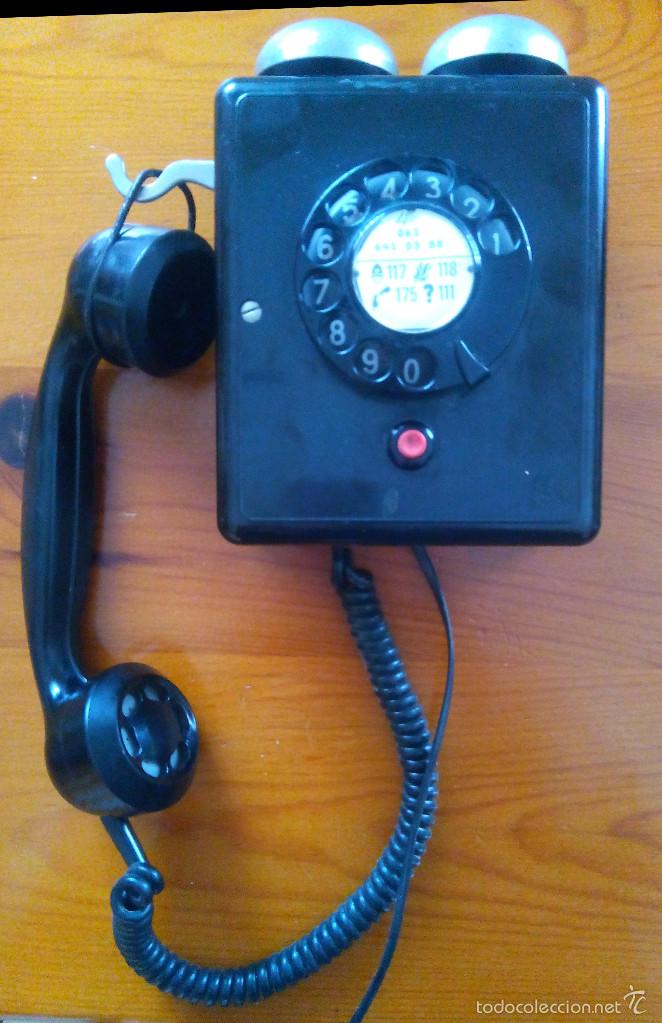 Tel&eacute;fonos: Tel&eacute;fono de pared Weidmann... sanna - Foto 1
