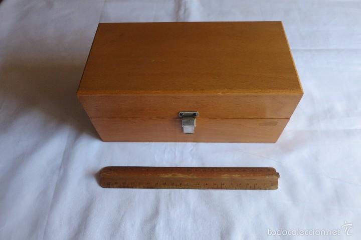 Antig&uuml;edades: caja de pesas calibradas - Foto 8