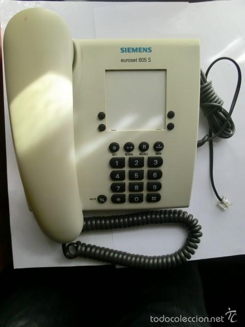 Tel&eacute;fonos: TELEFONO SIEMENS EUROSET 805 S - Foto 1