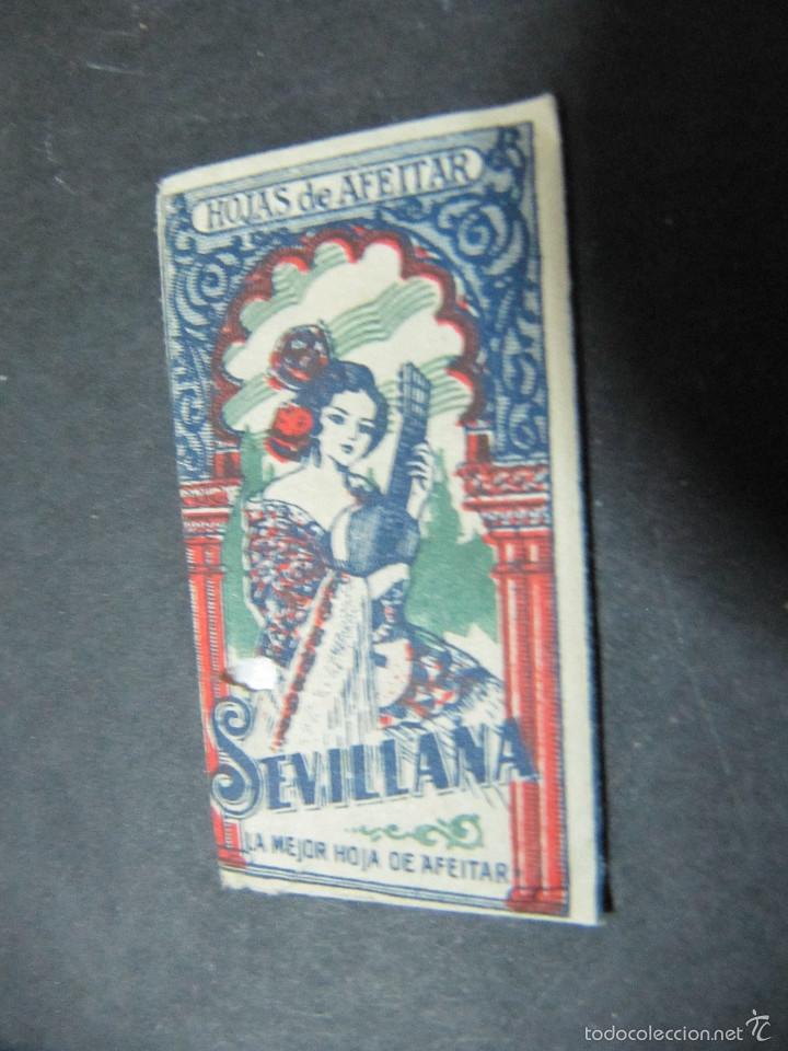 Antig&uuml;edades: HOJA DE AFEITAR SEVILLANA - Foto 1