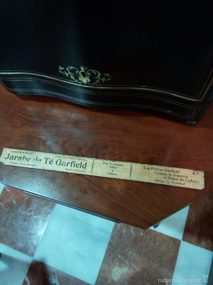 Antig&uuml;edades: ANTIGUA  REGLA CON PUBLICIDAD - Foto 1